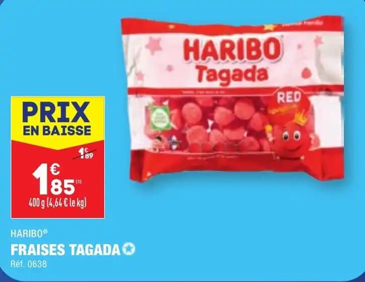 HARIBO® FRAISES TAGADA✪