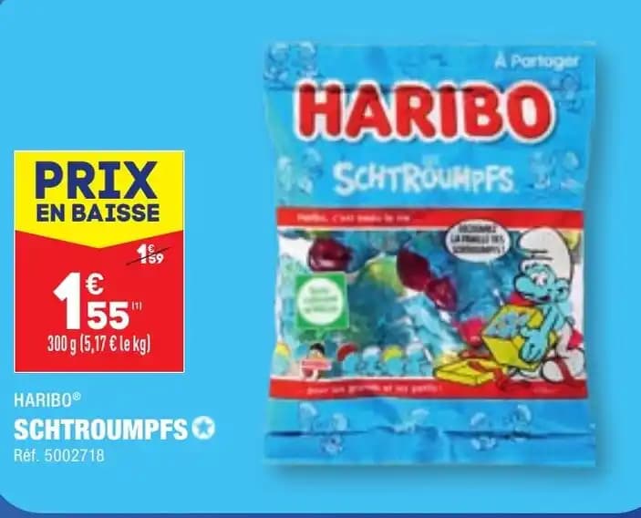 HARIBO® SCHTROUMPFS ✪