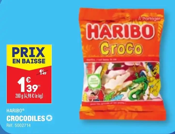 HARIBOⓇ CROCODILES✪