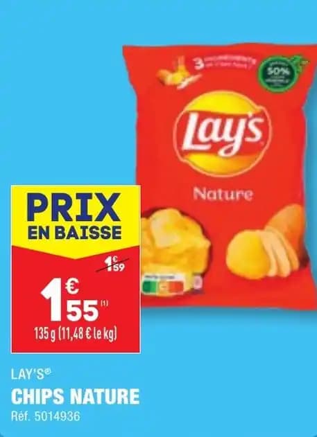 LAY'S® CHIPS NATURE