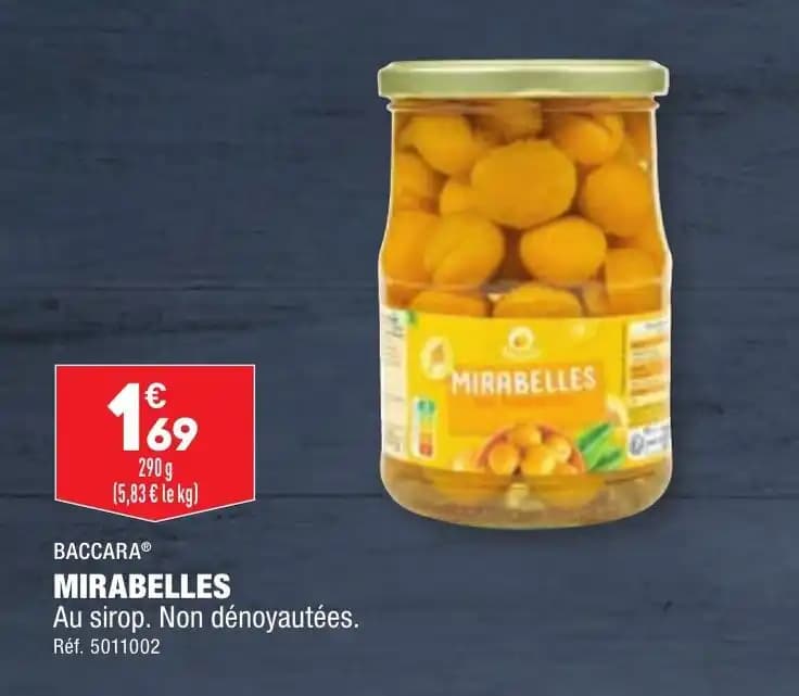 BACCARA® MIRABELLES
