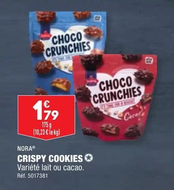 NORA® CRISPY COOKIES