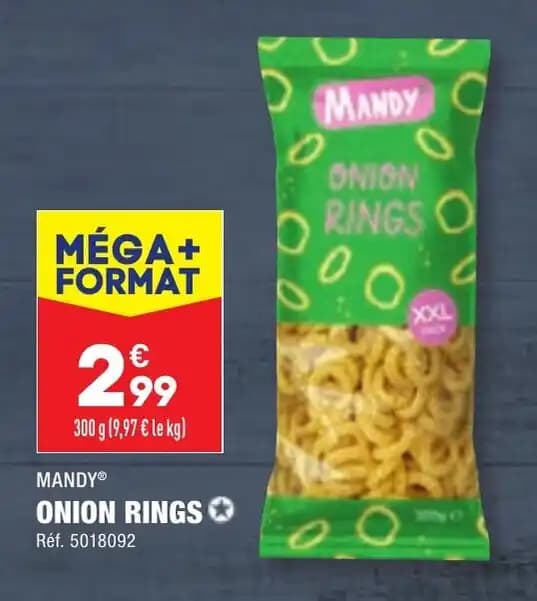 MANDY® ONION RINGS ✪
