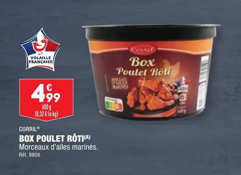 CORRIL® BOX POULET RÔTI(A)