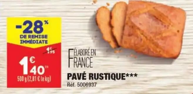 PAVÉ RUSTIQUE***