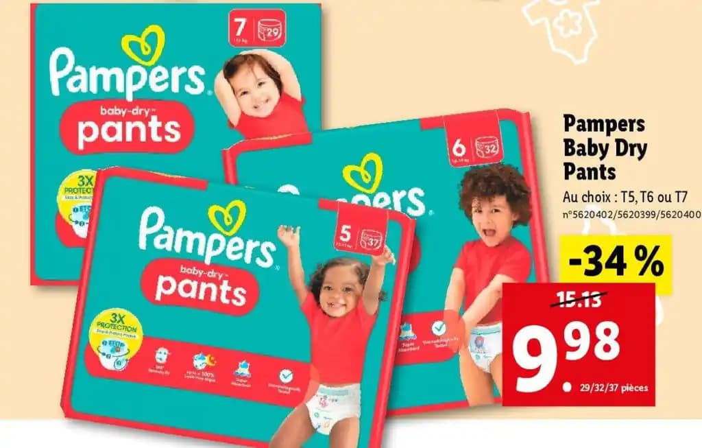 Pampers Baby Dry Pants