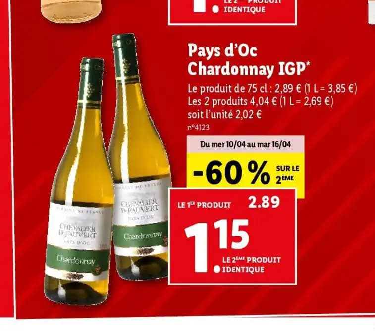 Pays d'Oc Chardonnay IGP*