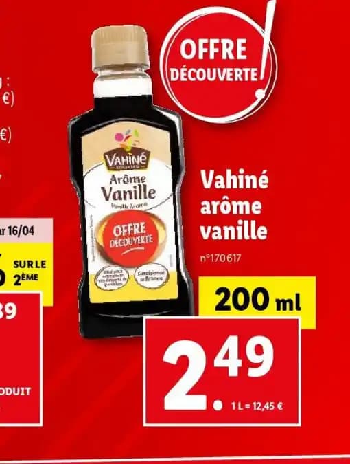 Vahiné arôme vanille