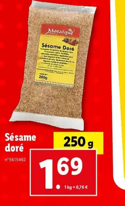 Sésame doré