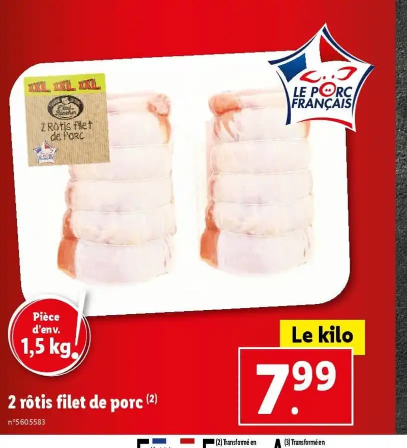 Z Rotis filet de PORC