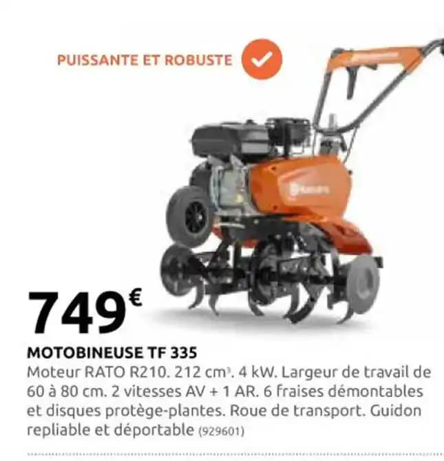 MOTOBINEUSE TF 335