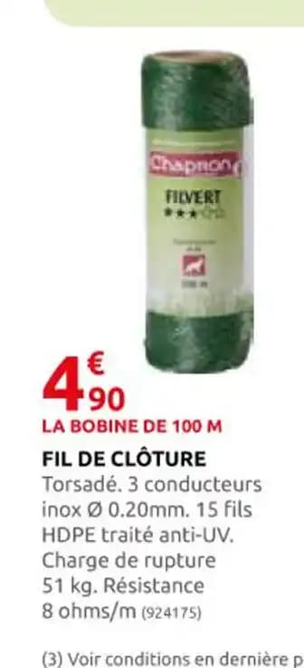 FIl de cloture