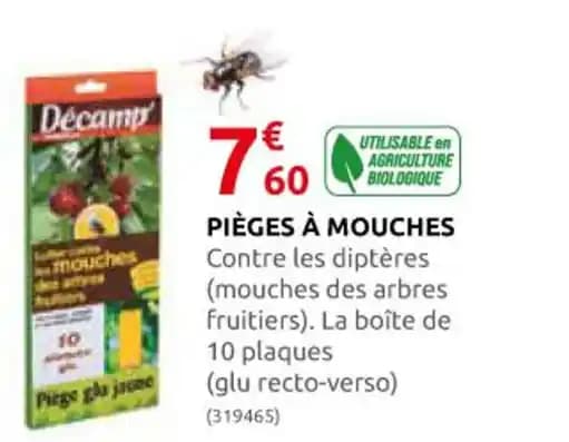 PIÈGES À MOUCHES