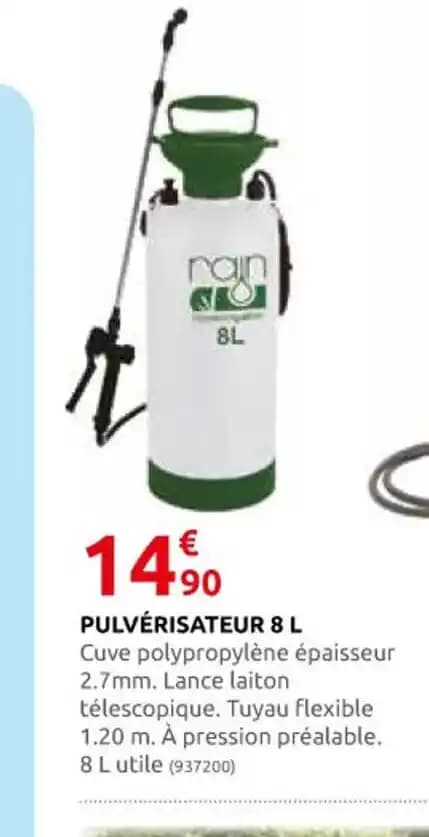 PULVÉRISATEUR 8 L