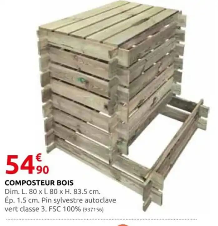 COMPOSTEUR BOIS