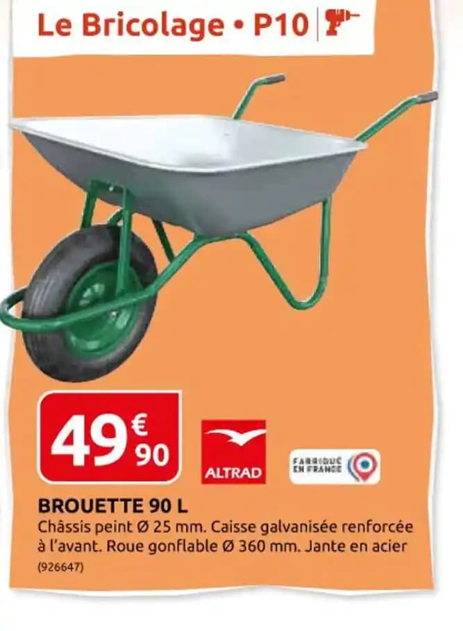 BROUETTE 90 L
