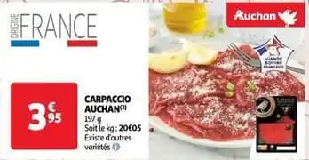 Auchan - carpaccio