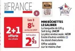 Galibier - mini bûchettes