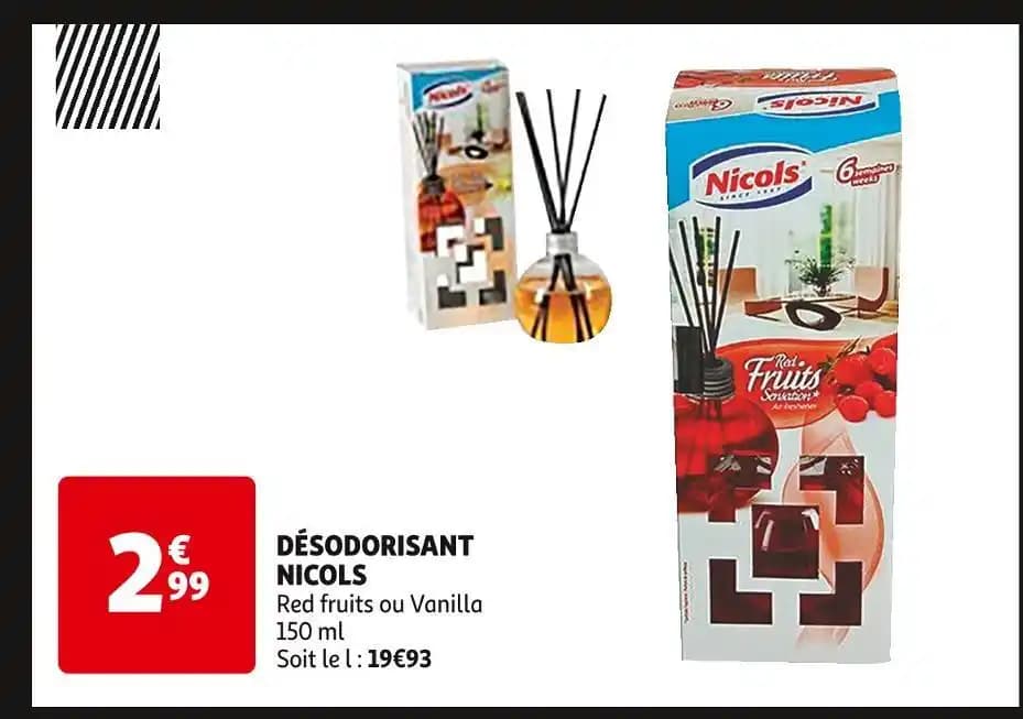 NICOLS DÉSODORISANT