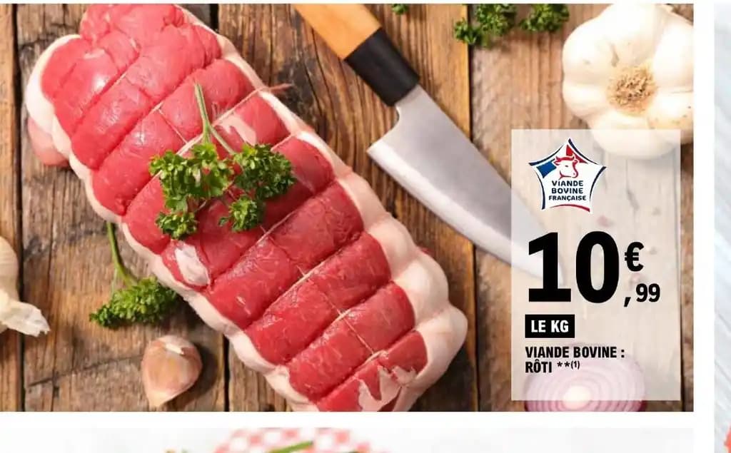 VIANDE BOVINE : RÔTI