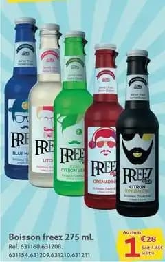 Freez - boissons 275 ml