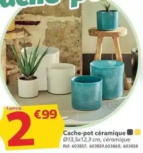 Cache pot céramique