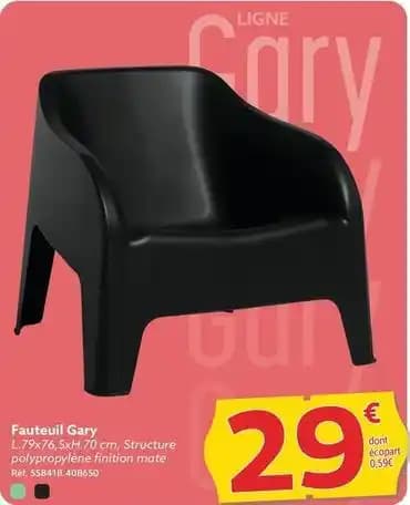 Fauteuil gary