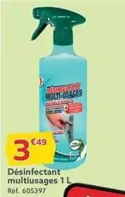 Désinfectant multiusages