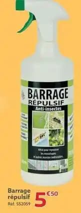 Barrage répulsif