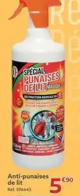 Anti-punaises de lit