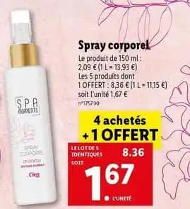 Spa moments - spray corporel