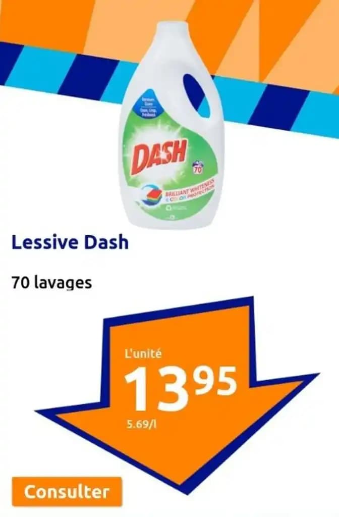 Lessive Dash