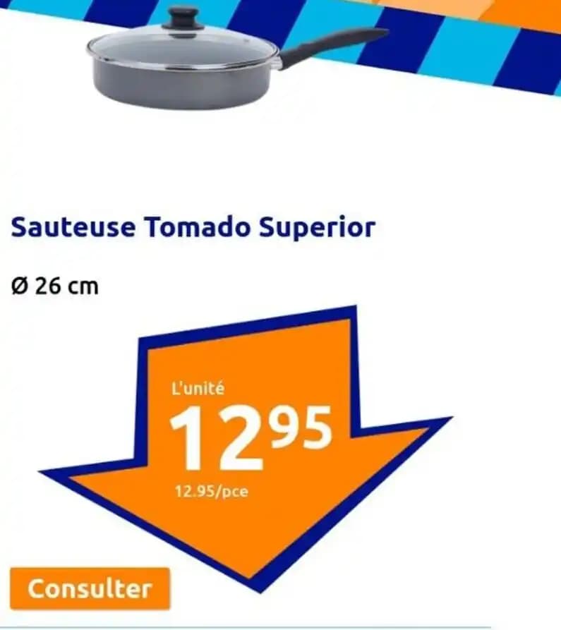 Sauteuse Tomado Superior
