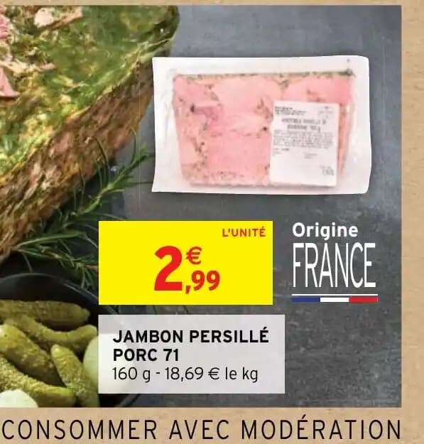 JAMBON PERSILLÉ