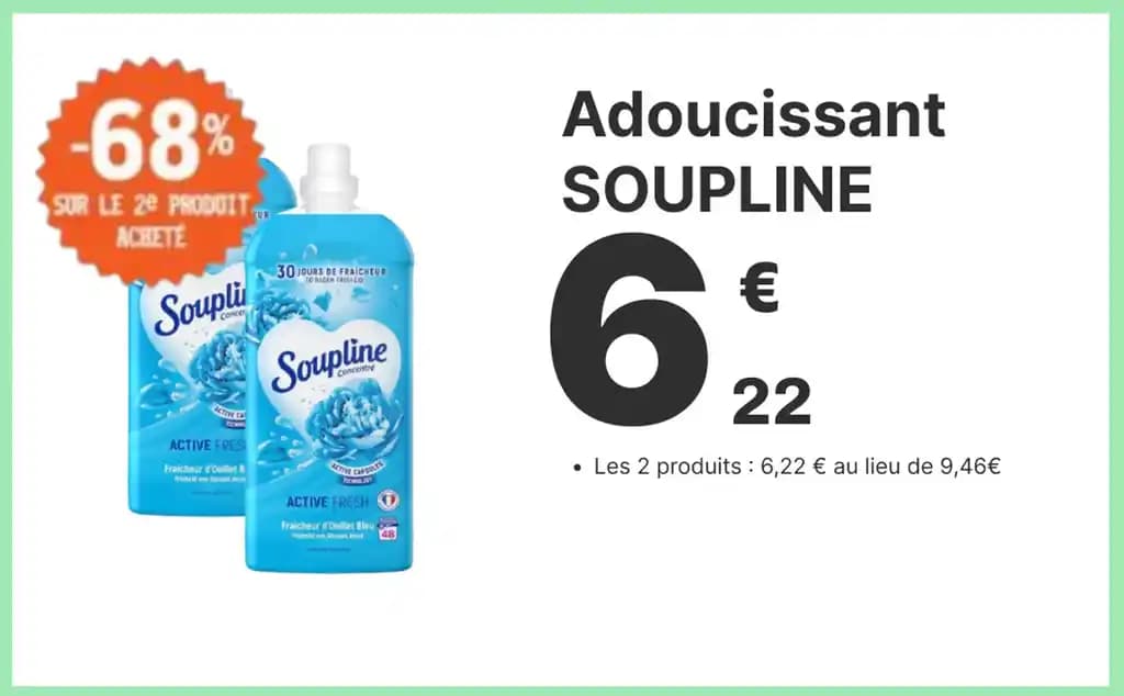 Adoucissant SOUPLINE