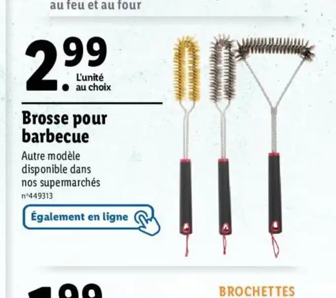Brosse pour barbecue