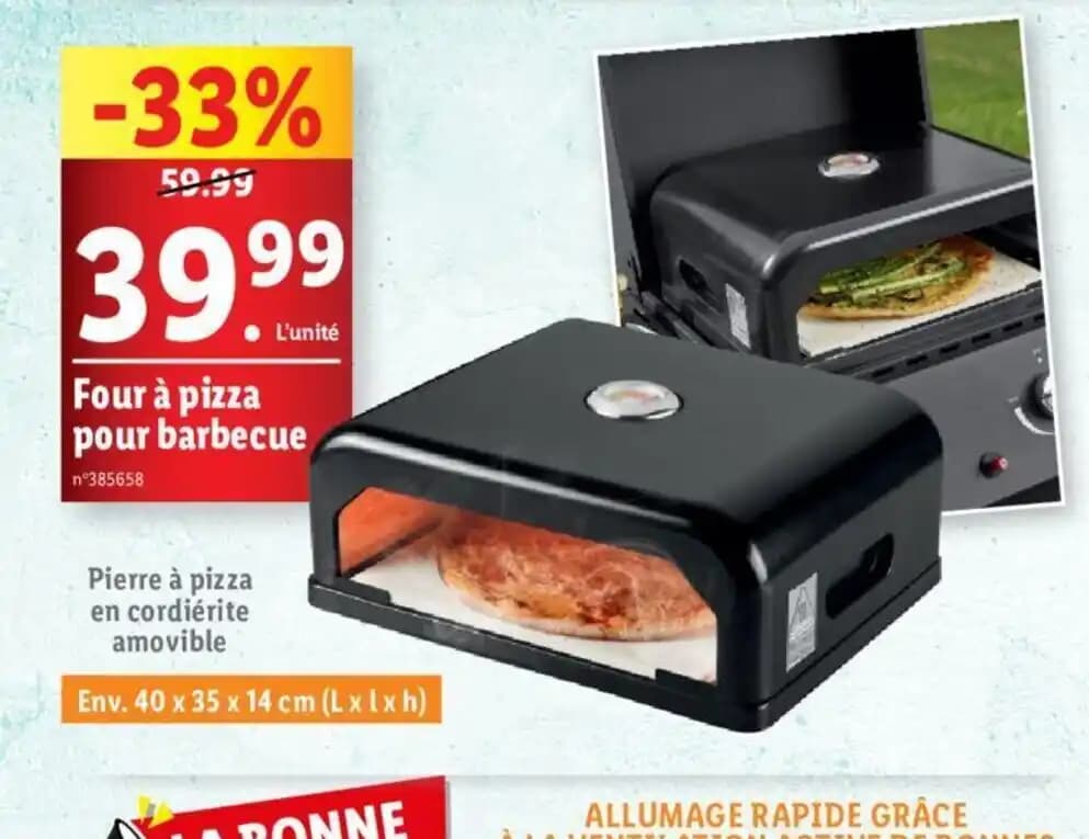 Four à pizza pour barbecue