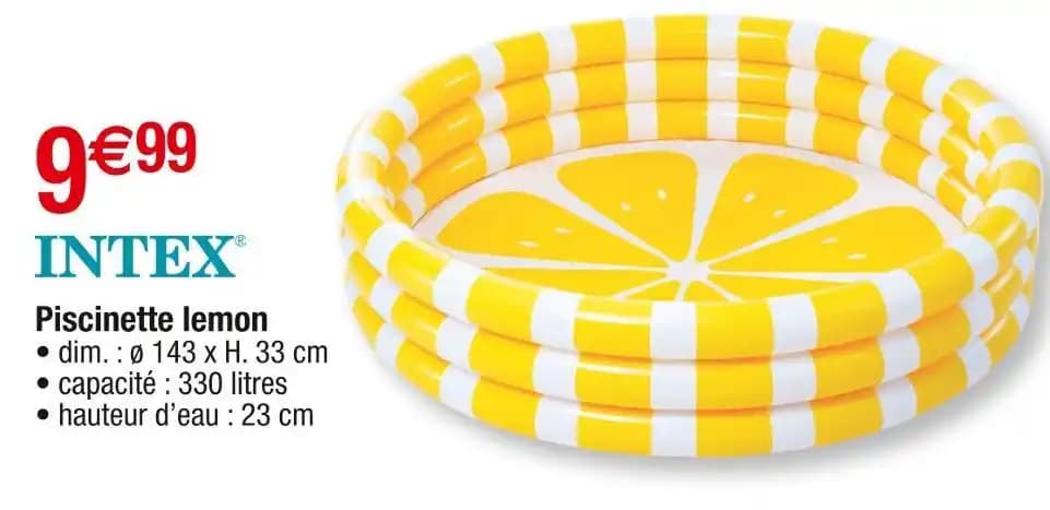 Intex Piscinette lemon