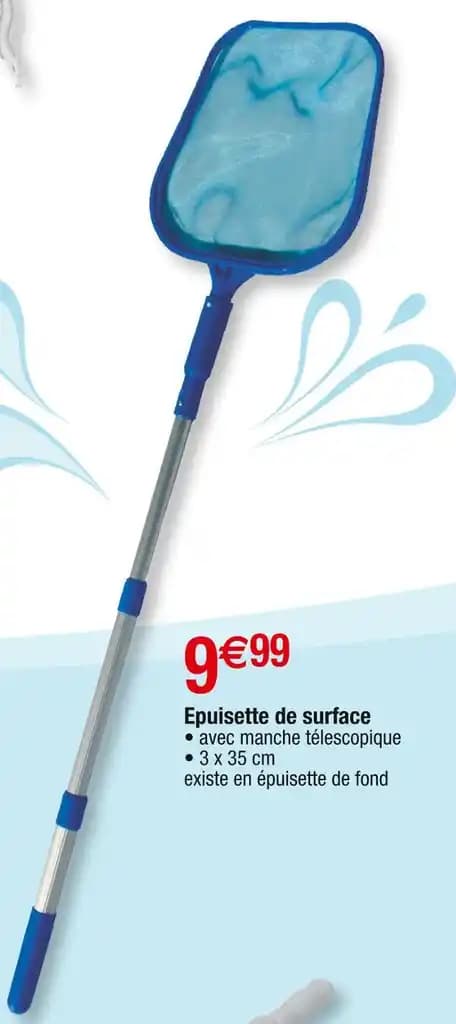 Epuisette de surface