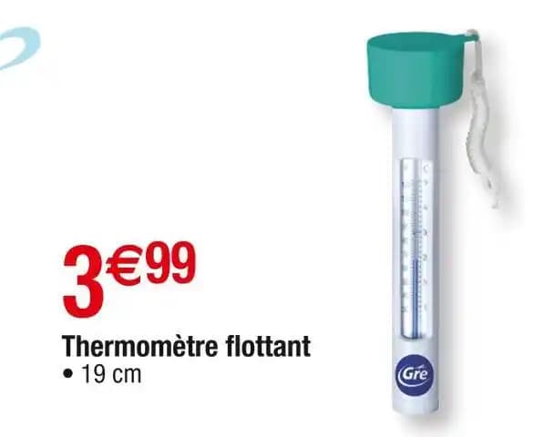Thermomètre flottant