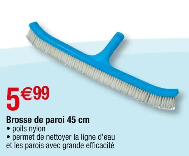 Brosse de paroi 45 cm