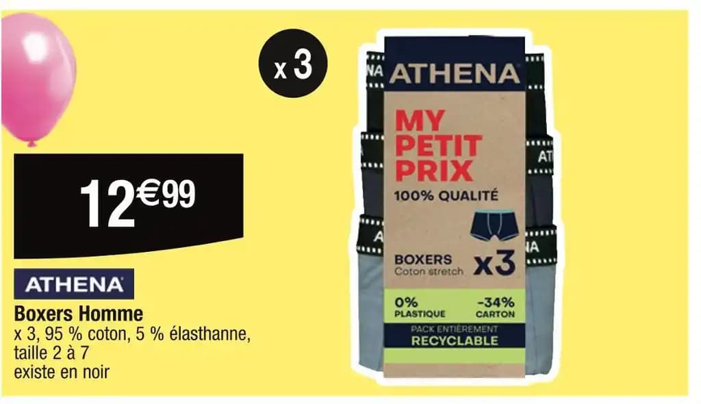 ATHENA Boxers Homme
