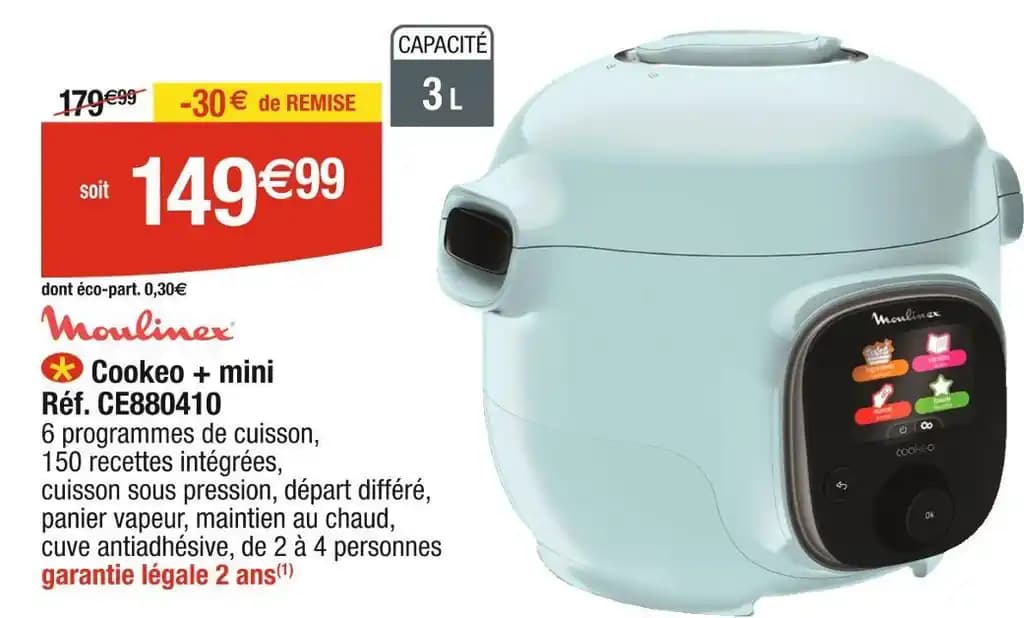 Moulinex Cookeo + mini