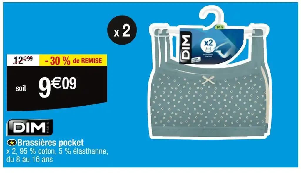 DIM Brassières pocket