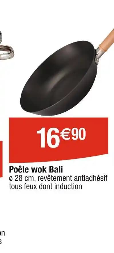Poêle wok Bali