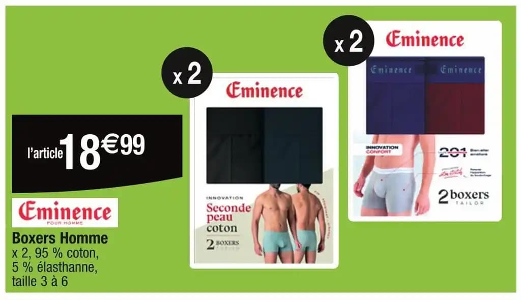 Eminence Boxers Homme