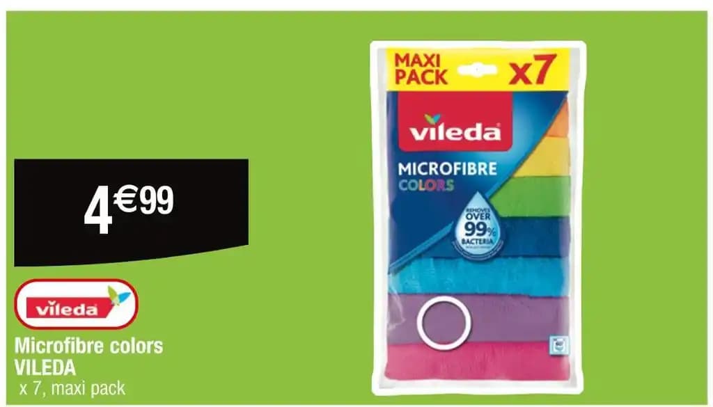 VILEDA Microfibre colors