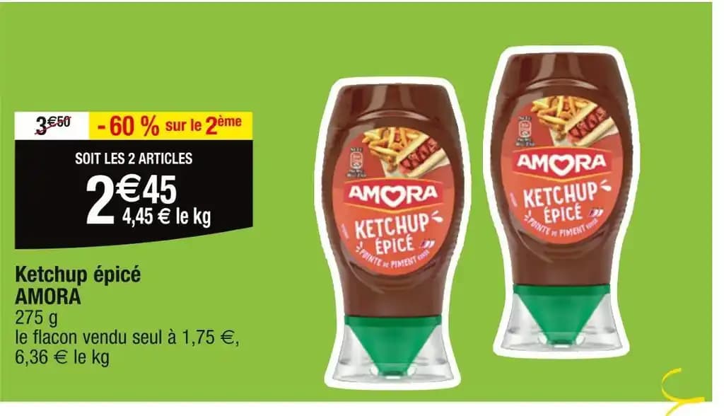 AMORA Ketchup épicé