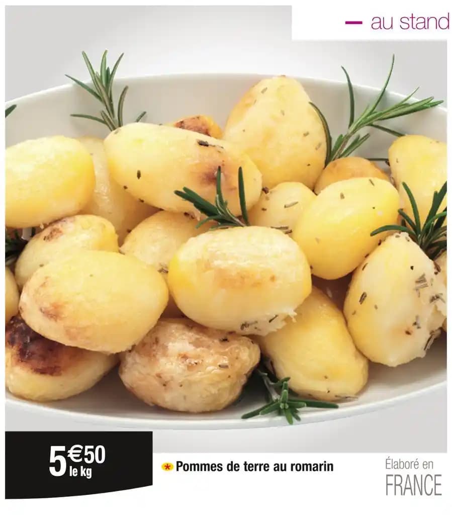 Pommes de terre au romarin