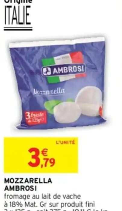MOZZARELLA AMBROSI